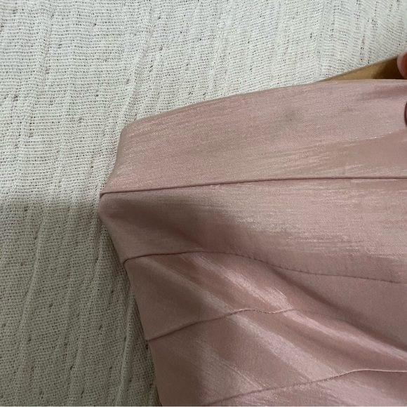 Hailey by Adrianna Papell Rose Pink Gold Mini Dress size 8 - Picture 5 of 6